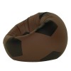 Мягкое кресло мяч коричневый 70см малый - магазин СпортДоставка. Спортивные товары интернет магазин в Ревде 