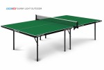 Теннисный стол всепогодный Start-Line Sunny Light Outdoor green облегченный вариант 6015-1 - магазин СпортДоставка. Спортивные товары интернет магазин в Ревде 